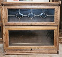 Attached Barristers Bookcase With 2 Shelves