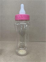Plastic baby bottle bank