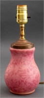 H.G. McFaddin Bellova Art Glass Table Lamp