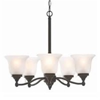 Project Source Roseall 5-light Oil-rubbed Bronze