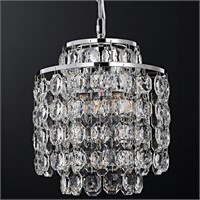 SEALED -ShinYouneL Chrome Crystal Chandeliers