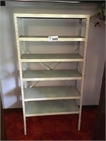 METAL SHELVING UNIT