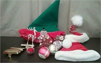 Box-Christmas Hats, Tree Skirt, Stocking