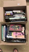 2 BOXES OF BOOKS