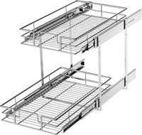 LOVMOR 2 Tier Pull Out Organizer 11W x 18D