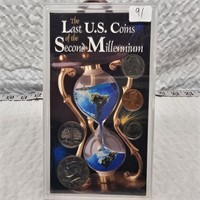 1999 Uncirculated Last US Coins Of 2nd Millennium