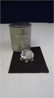 Collectible Swarovski Crystal Turtle Figurine