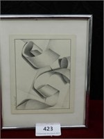 Original Drawing with Picture Frame