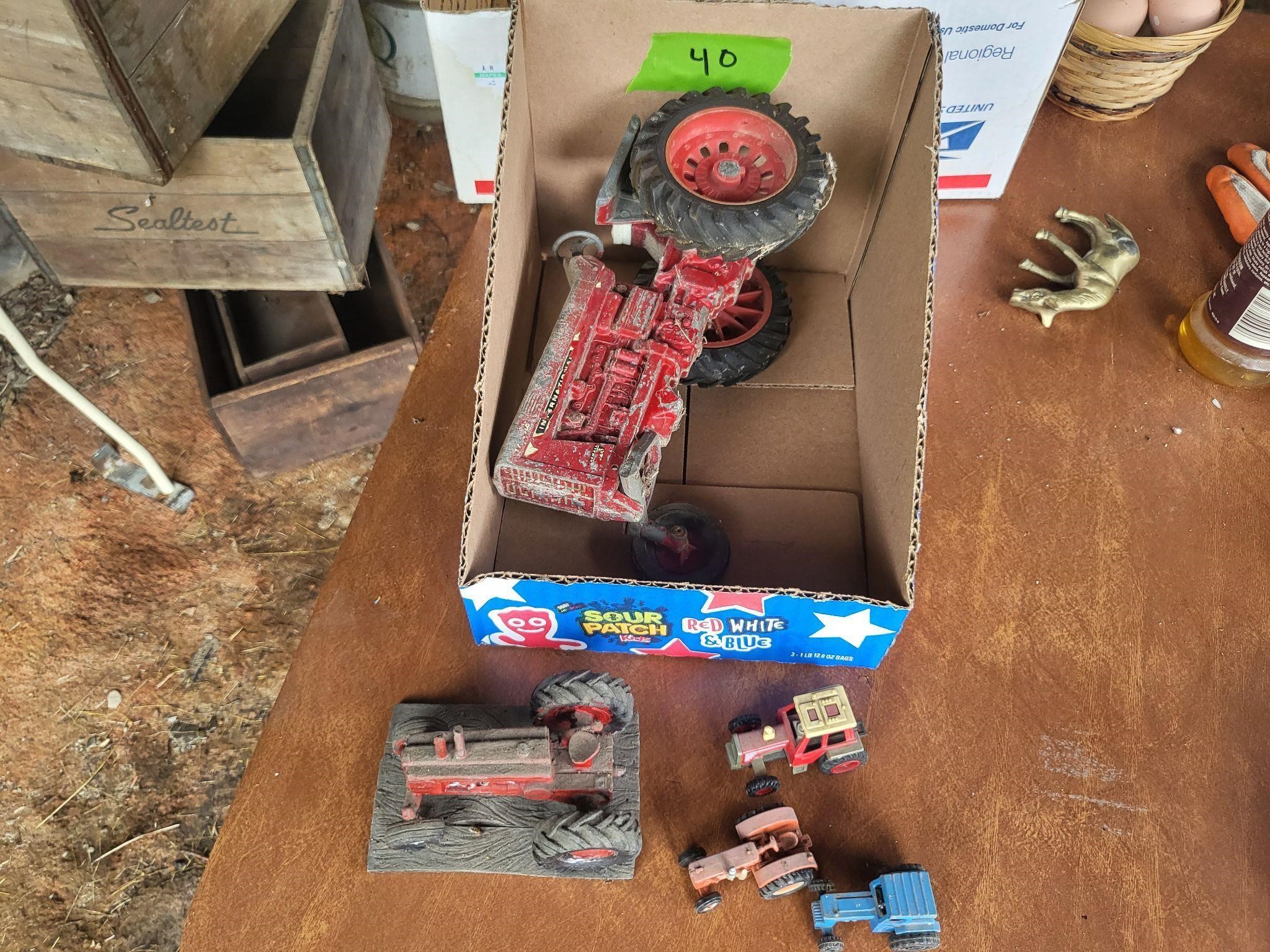 vtg Toy tractors