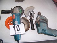 Makita 3/8" Electric Drill & a Chicago Electric