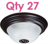 Qty 27- Heath Zenith Motion Ceiling Light