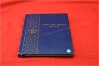Complete Set of 77 Mercury Dimes,