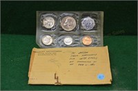 1956 Silver U.S. Mint Set w/Orig. envelope