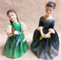 PAIR OF ROYAL DOULTON FIGURINES