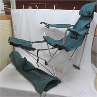 Outdoor / Camping Chair w / Footrest