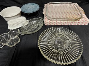 Pyrex, Corning Ware and serving dishes