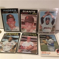 6 CARDS TOPPS CANADA