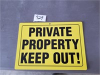 Private Property Sign