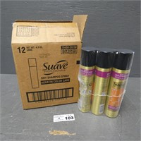 12 Cans of Suave Dry Shampoo Spray