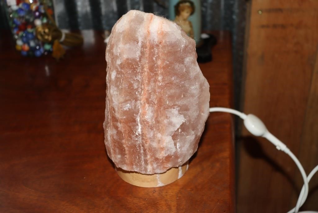 Natural Himalayan Salt lamp (possible short in