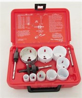 The Agressor Hole Saw Kit -  3/4" to 2 1/2"