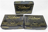 (3) Titleist Golf Balls