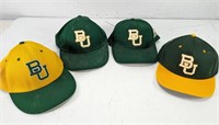 (4) Baylor University Hats