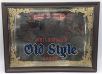 (JL) Old Style beer mirror 13x18in