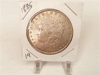 1885P Morgan Dollar Uncirculated