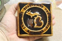 Michigan Souvenir Tile