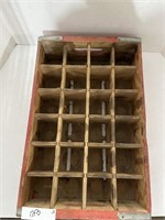 Vintage Wooden Coca Cola Carrying Case