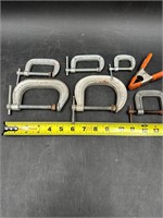 6 C- Clamps & Clamp