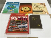 Book lot w/ collectible cars-1930-80