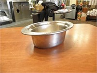 4in. Deep Oval Decorative Catering Stainless