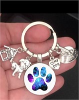 Love My Dog gifting for dog lovers keychain