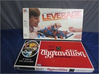 2 Vintage Boardgames Leverage (1982) &