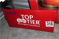 Top Tier Detergent Gasoline Sign