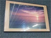 FRAMED SUNSET PRINT