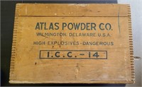 Explosives Box Atlas Powder Co.
