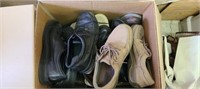 Box Of Men'S Shoes Size 14 M And Xxl Thh Helmet