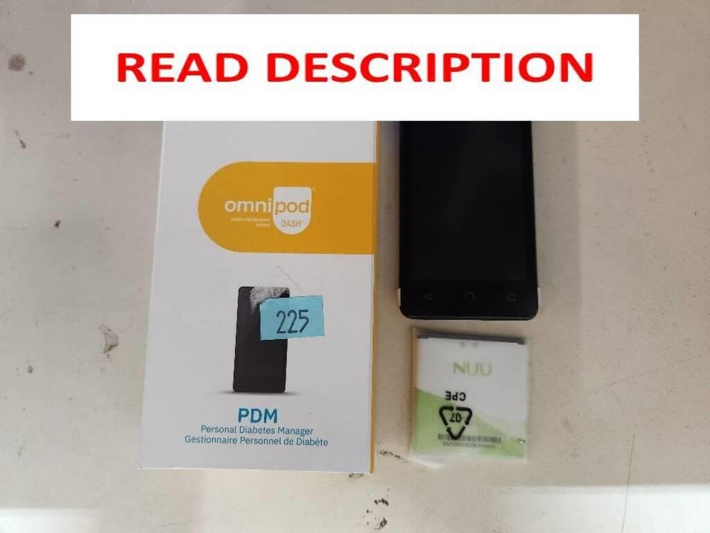 Omnipod Dash PDM Ref # PDM-CAN-D001-MM