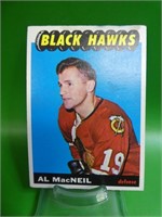 1965 - 1966 Topps Hockey  Al Mac Neil