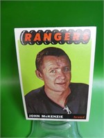 1965 - 1966 Tops Hockey John Mc Kenzie ,