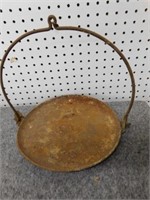 Old scale tray - rusty gold!