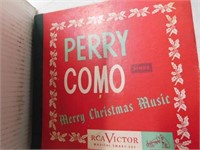 Vintage Christmas 45s - Perry Como Christmas