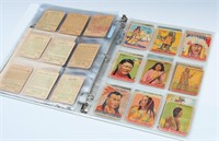 46 NATIVE AMERICAN TRADING CARDS
