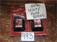 100 Utility Knife Blades
