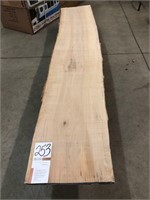 2" Thick 20" Wide 8.5' Long Live Edge