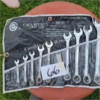 Combination Wrench Set- Missing 2