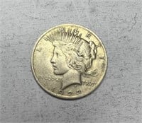 1923 Liberty Peace Silver Dollar, vg